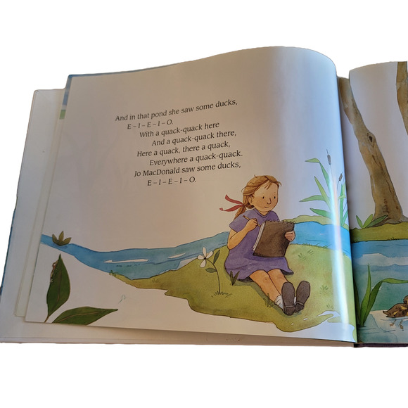 Jo McDonald Saw A Pond Hardcover Children's Book - Picture 5 of 5